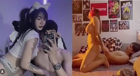 sex lồn không lông Chồng yêu đi công việc nước ngoài, Người vợ ở nhà xoạc với đám bạn của con trai